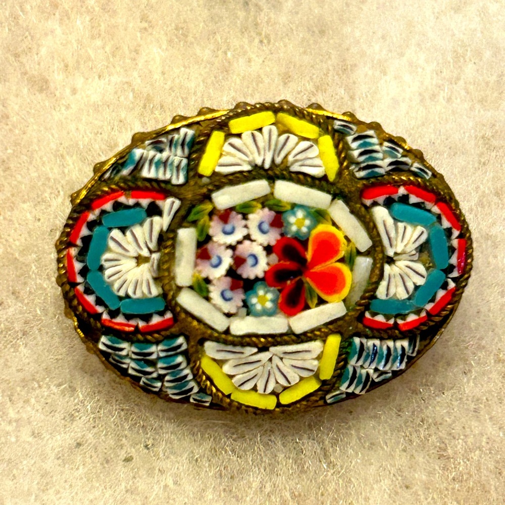 Rare!!! Vintage Italian Mosaic Hand Made!